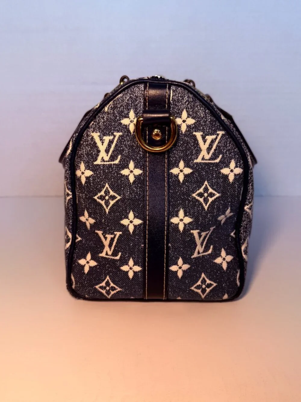 louis vuitton monogram jacquard denim speedy bandoulière 25